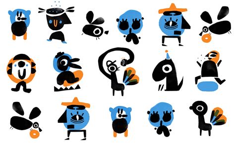 Happy Characters on Behance