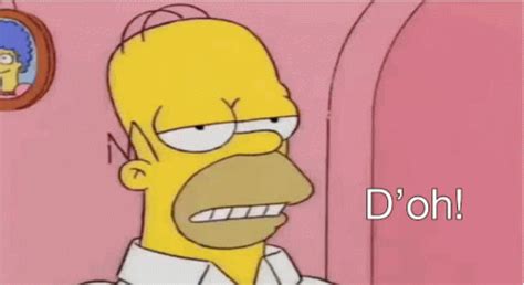 Homer Simpson Doh GIFs | Tenor