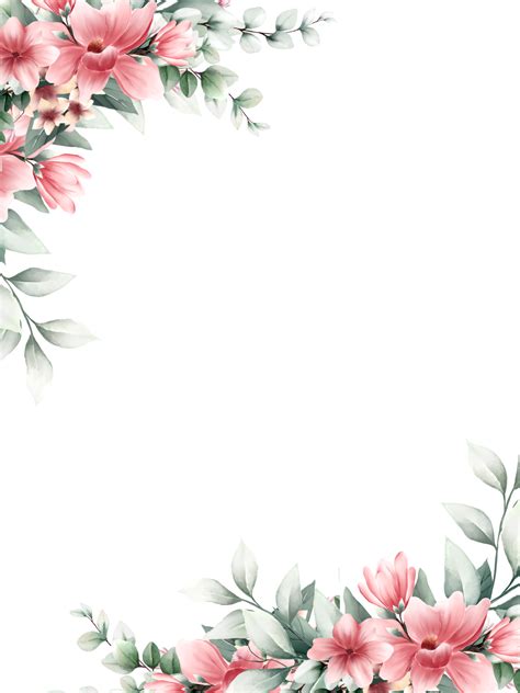 Flower Border Clipart Free