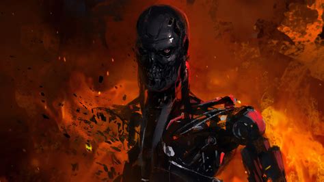 2560x1440 Terminator Art 1440P Resolution ,HD 4k Wallpapers,Images ...