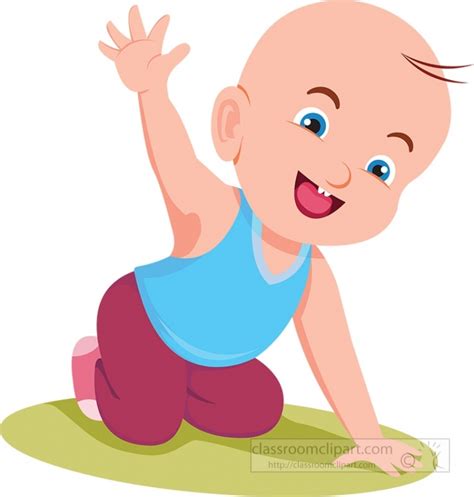 Baby Clipart-baby waving goodbye clipart 615