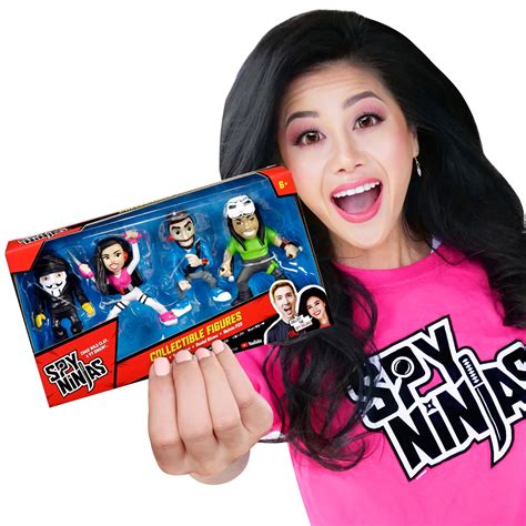 Walmart Kids Merchandise: Spy Ninjas Action Figure Set, 4 Pieces ...