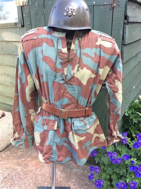 WW2 Italian,German elite camouflage smock, Jacket top rsi | #1777773734