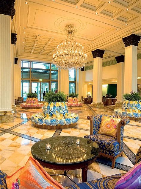 Beautiful lobby at Palazzo Versace, Gold Coast, Australia | Luxury ...