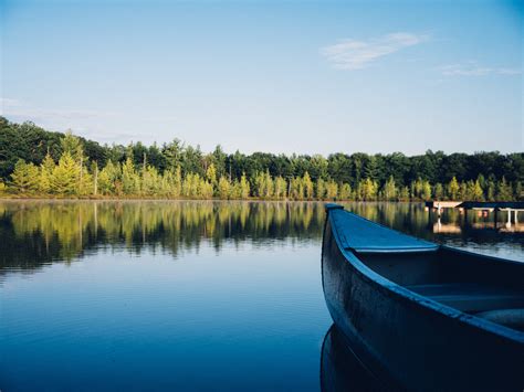 Free Images : nature, forest, wilderness, boat, morning, lake, river ...