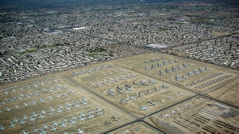 The Boneyard: Largest airplane graveyard in the world calls Tucson ...