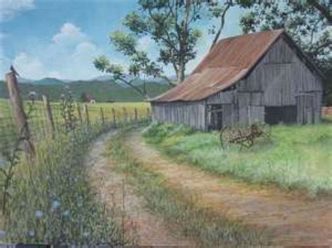 463 best PRETTY PAINTINGS - BARNS & OLD HOUSES images on Pinterest ...