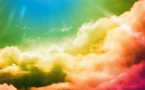 🔥 [50+] Rainbow Clouds Wallpapers | WallpaperSafari