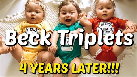 THE TRIPLETS HAVE GROWN UP!!! - YouTube