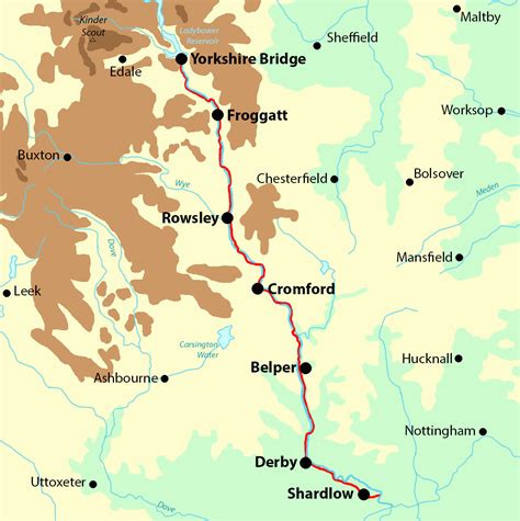 Derwent Valley Heritage Walk — Contours Walking Holidays