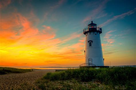 Sunrise - Edgartown Lighthouse Beach Edgartown by Tom Sloan on 500px ...