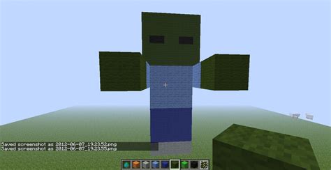 Zombie Statue Minecraft Map