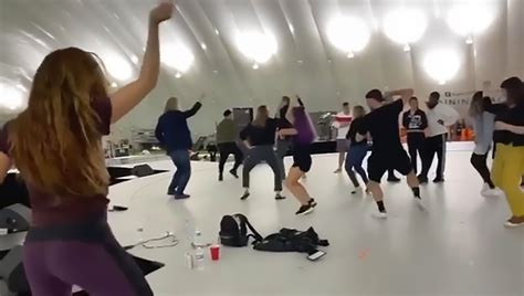 Viral: Shakira Shows How To Do Hit Super Bowl Dance