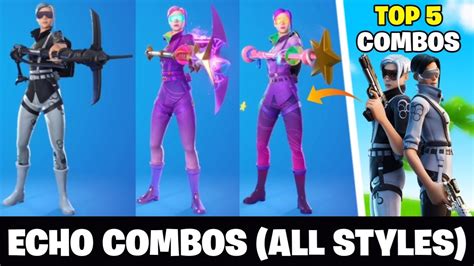 The Best TRYHARD Echo Skin Combos in Fortnite! (All 4 Edit Styles ...