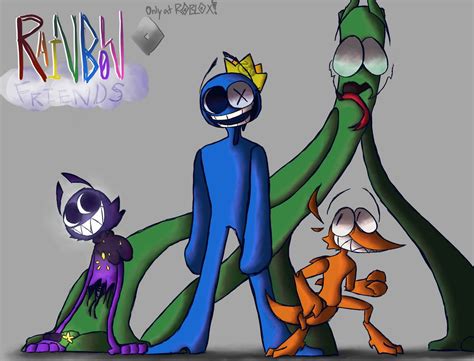 rainbow frieands but its my own version by burritotooter2345 on ...