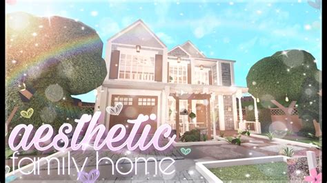 Bloxburg Aesthetic Bontanicial Family Home