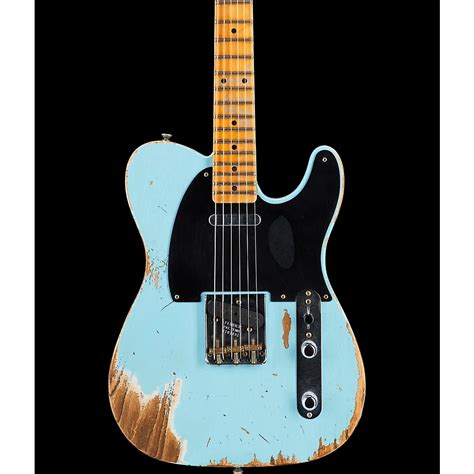 Fender Custom Shop 1952 Telecaster Heavy Relic Electric Guitar Daphne ...