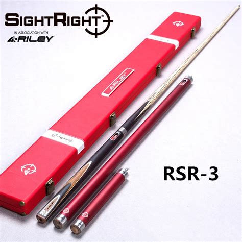 Import Riley SightRight Cue RSR 3 Snooker cue,145cm ,cue tip 9.5mm ...