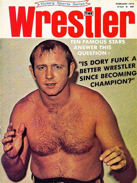 February 1972 NWA Champion Dory Funk Jr. | Best wrestlers, Wrestling ...