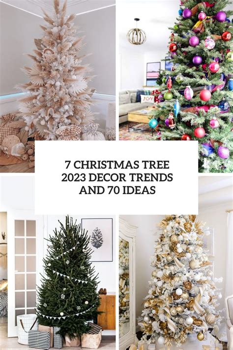 7 Christmas Tree 2023 Decor Trends And 70 Ideas - DigsDigs