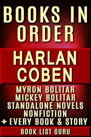 Harlan Coben Books in Order: Myron Bolitar series, Mickey Bolitar ...