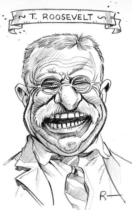 Presidential Caricatures #26: Theodore Roosevelt | Caricature ...