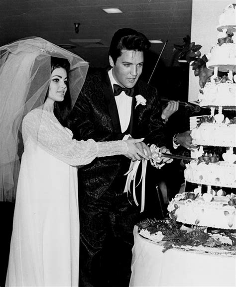 45 Candid Photographs of Elvis and Priscilla Presley on Their Wedding ...