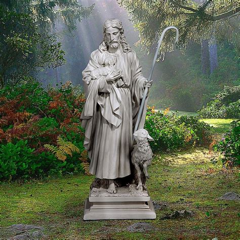 Good Shepherd Jesus Garden Statue (Large) - Design Toscano