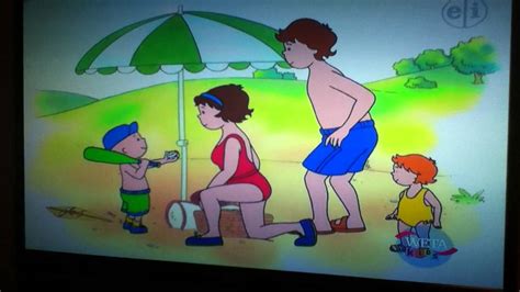 Caillou Goes To The Beach - YouTube