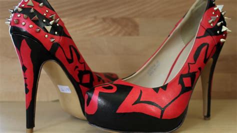 14 Hand-Painted Geeky Shoe Designs | Mental Floss