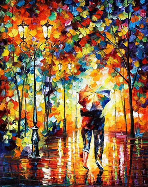 The Fusion Of Colors In Leonid Afremov’s Nostalgic Oil Paintings ...