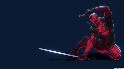 Minimalist Deadpool 4k Desktop Wallpapers - Wallpaper Cave