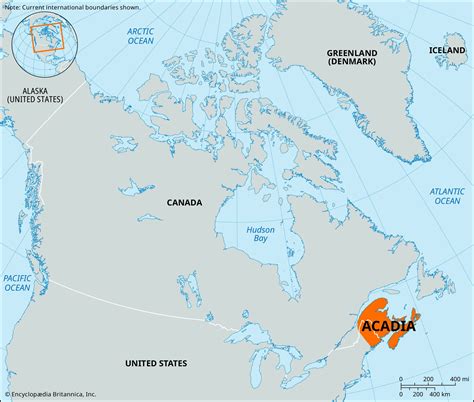 Acadia | Map, Historical Region, & French Colony | Britannica