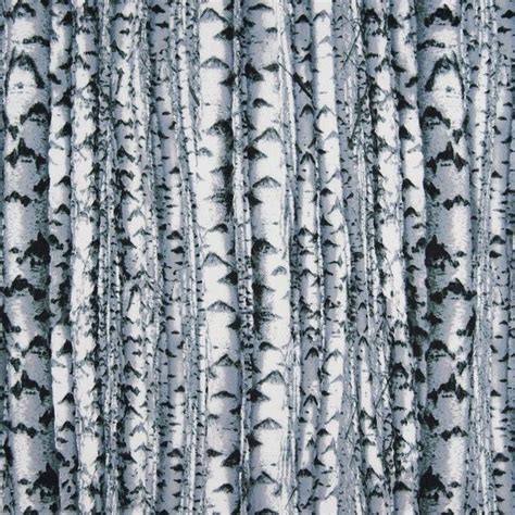 Birch Trees Cotton Fabric | Fabric, Cotton fabric, Birch tree