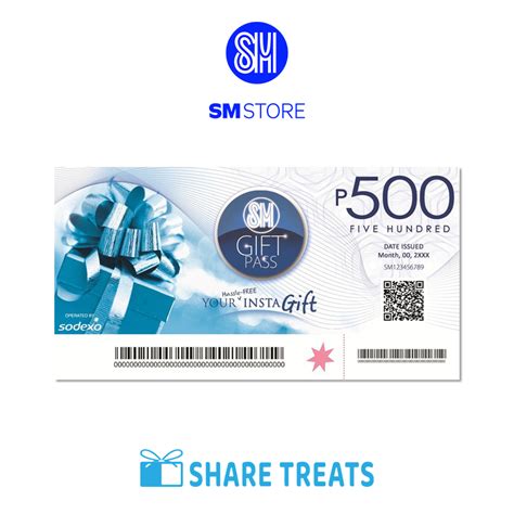 SM Gift Pass P500 (SMS eVoucher) | Lazada PH