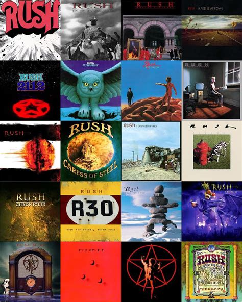 Rush Album Covers Wallpaper - WallpaperSafari