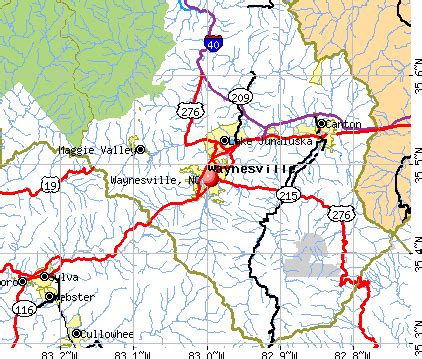 Waynesville, North Carolina (NC 28786) profile: population, maps, real ...
