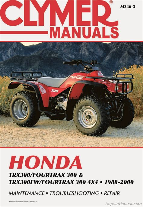 Honda fourtrax trx 300 manual