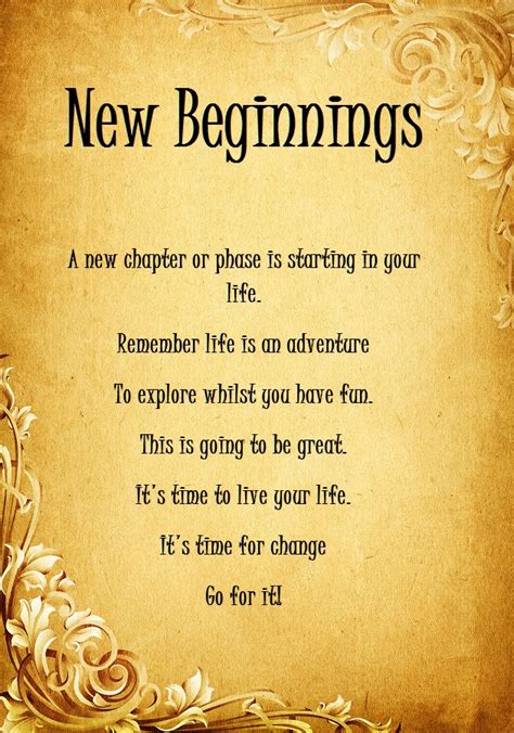 New Beginnings Quotes. QuotesGram