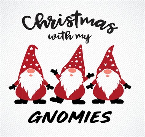 Christmas Gnome Svg Christmas Gnomies Svg Christmas With My - Etsy ...