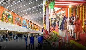 Ayodhya Airport Inauguration: PM Modi Unveils Railway Station Before ...