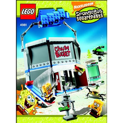 LEGO The Chum Кофа 4981 Instructions | Brick Owl - LEGO Пазар