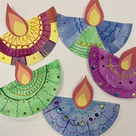 Diwali Diya Lamps Art Project — Mme Marissa