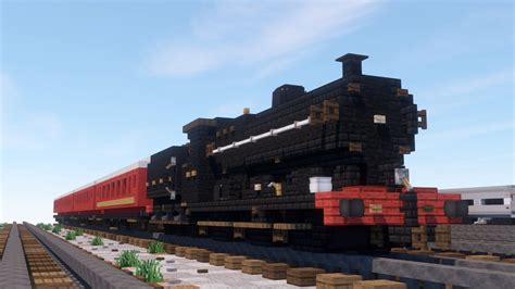 Minecraft: LMS Fowler Class 4F Steam Locomotive Tutorial - YouTube