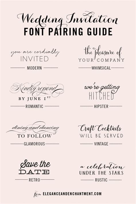 Fonts For Wedding Invitations Popular