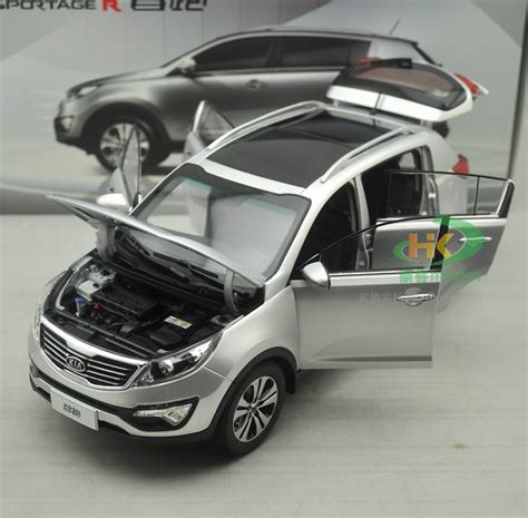 1/18 Dealer Edition Kia Sportage (Silver) Diecast Car Model ...