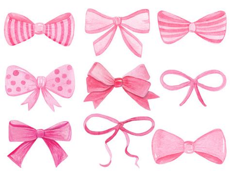 Bow Pink Clipart Image