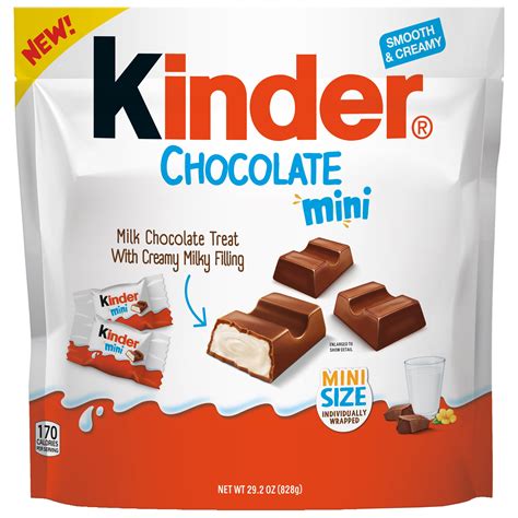 Buy KinderChocolate Mini Bulk Pack, Up To 138 Minis, Milk Chocolate Bar ...