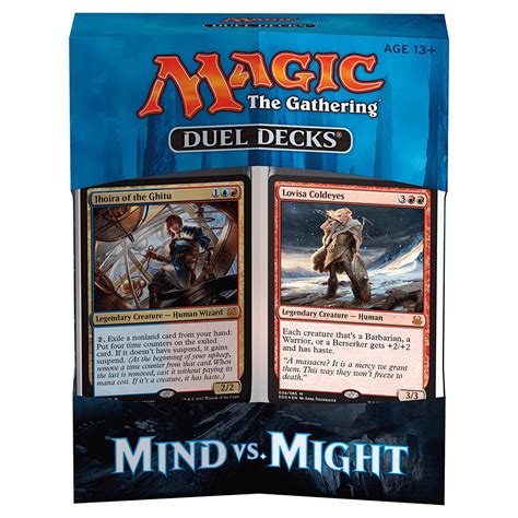 MTG Magic the Gathering 2017 Duel Decks Mind Vs Might - 120 cards ...