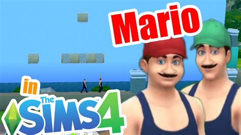 Sims 4 Mario